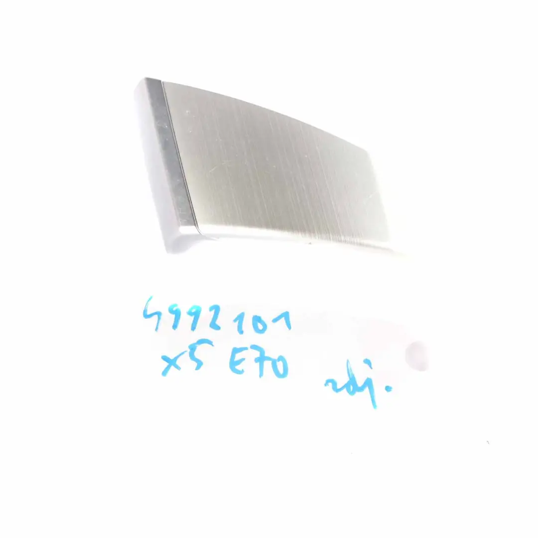 BMW X5 X6 Series E70 E71 Decorative Strip Aluminium I-panel Right O/S Trim - SKU rhd-6956857 - Part number 6956857