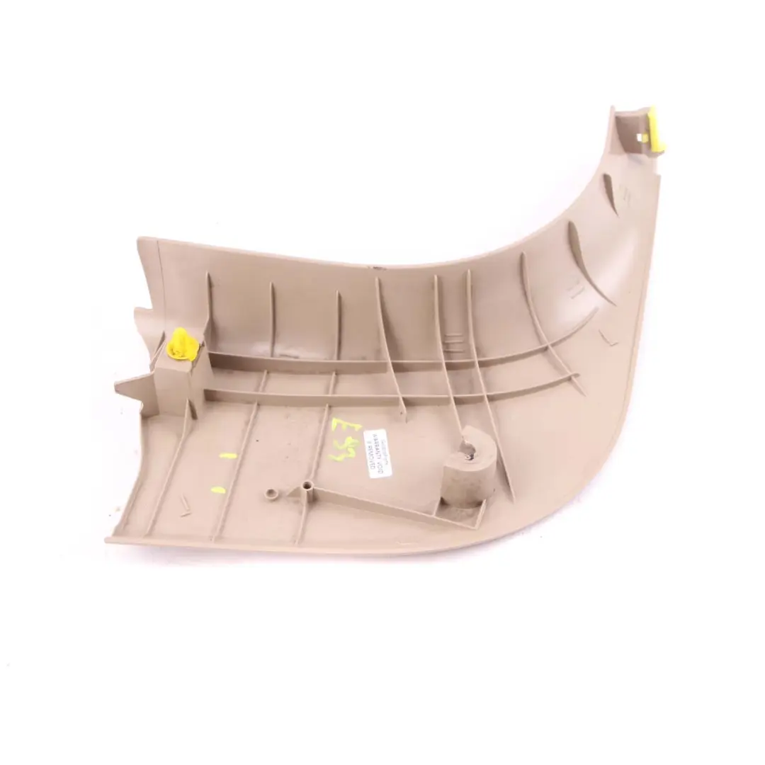 Lateral Trim Panel Front Left Leg Room Cream Beige to BMW E92 E93 LCI with Part number 7067081 BMW E92 E93 LCI Lateral Trim Panel Front Left Leg Room Cream Beige - SKU rhd-6957129 - Part number 7067081