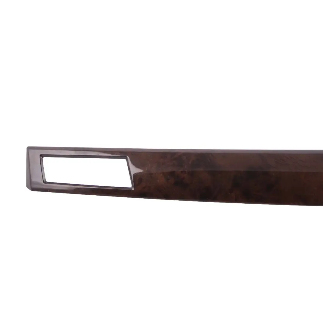 BMW 5 Series E60 E61 Decor Strip Dashboard Left N/S Poplar Woodgrain Dunkel - SKU rhd-6957145-1 - Part number 6957145