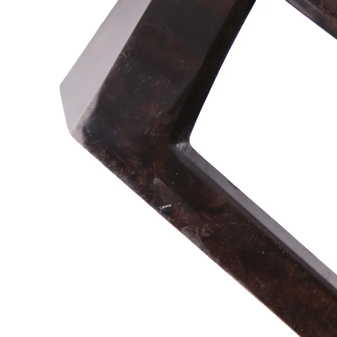 BMW 5 Series E60 E61 Decor Strip Dashboard Left N/S Poplar Woodgrain Dunkel - SKU rhd-6957145-1 - Part number 6957145