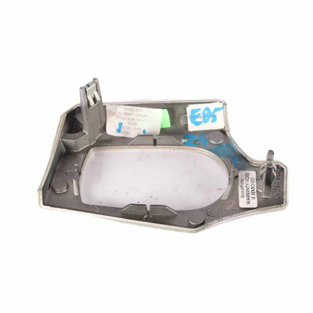 Dashboard Trim Cover Aluminium Brushed Right O/S to BMW Z4 E85 E86 with Part number 6961778 BMW Z4 E85 E86 Dashboard Trim Cover Aluminium Brushed Right O/S - SKU rhd-6961778 - Part number 6961778