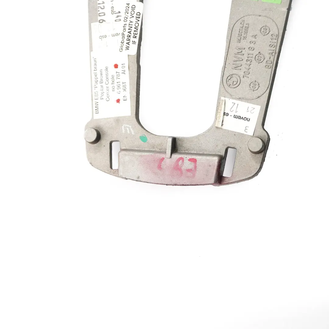 Decor Trim Centre Console Cover Surround Poplar Woodgrain Brown to BMW Z4 E85 with Part number 6961787 BMW Z4 E85 Decor Trim Centre Console Cover Surround Poplar Woodgrain Brown - SKU rhd-6961787 - Part number 6961787