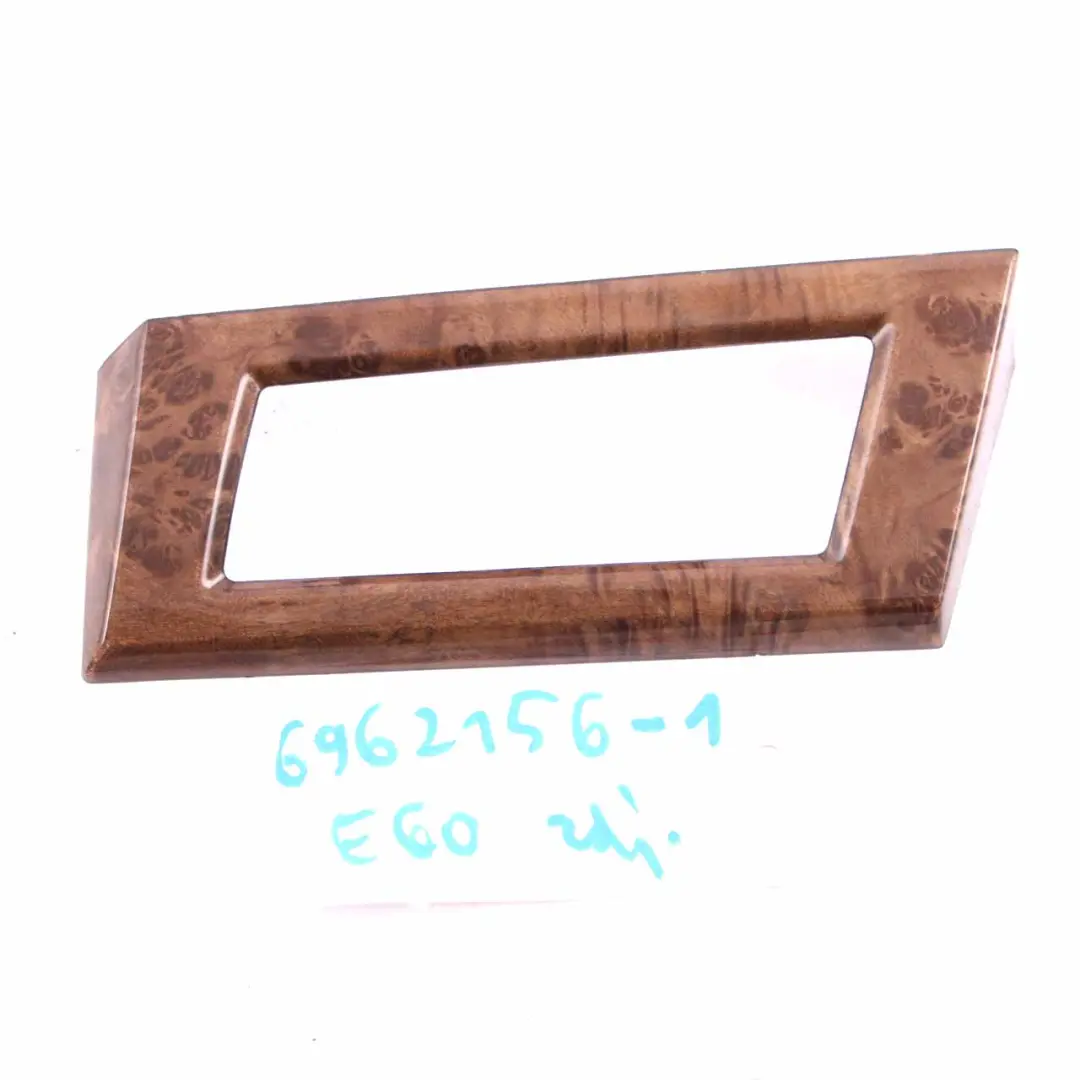 BMW E60 E61 Dashboard Trim Cover Strip I-panel Right O/S Poplar Wooden Light - SKU rhd-6962156-1 - Part number 6962156