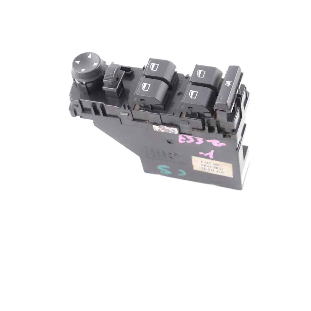 BMW X5 E53 Window Lifter Switch Driver Door Right Control Unit O/S - SKU rhd-6962508-1 - Part number 6962508