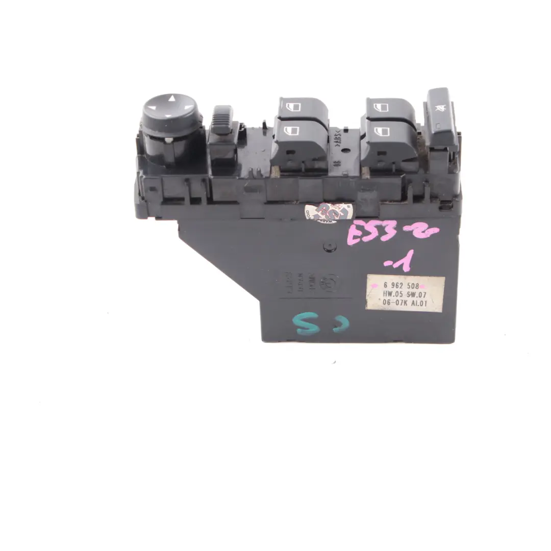 BMW X5 E53 Window Lifter Switch Driver Door Right Control Unit O/S - SKU rhd-6962508-1 - Part number 6962508