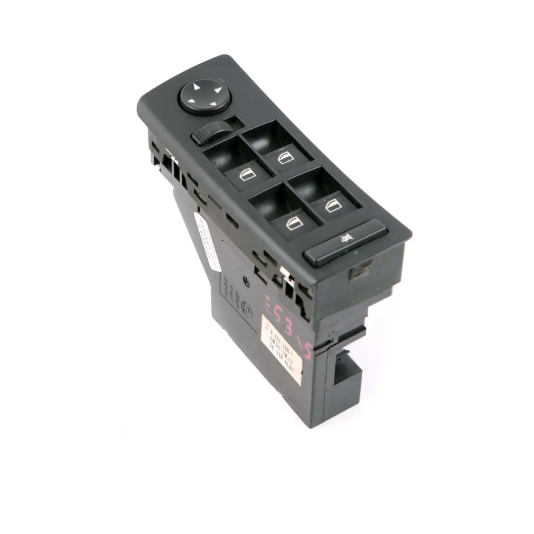 BMW X5 E53 Window Lifter Switch Driver Door Right Control Unit O/S - SKU rhd-6962508 - Part number 6962508