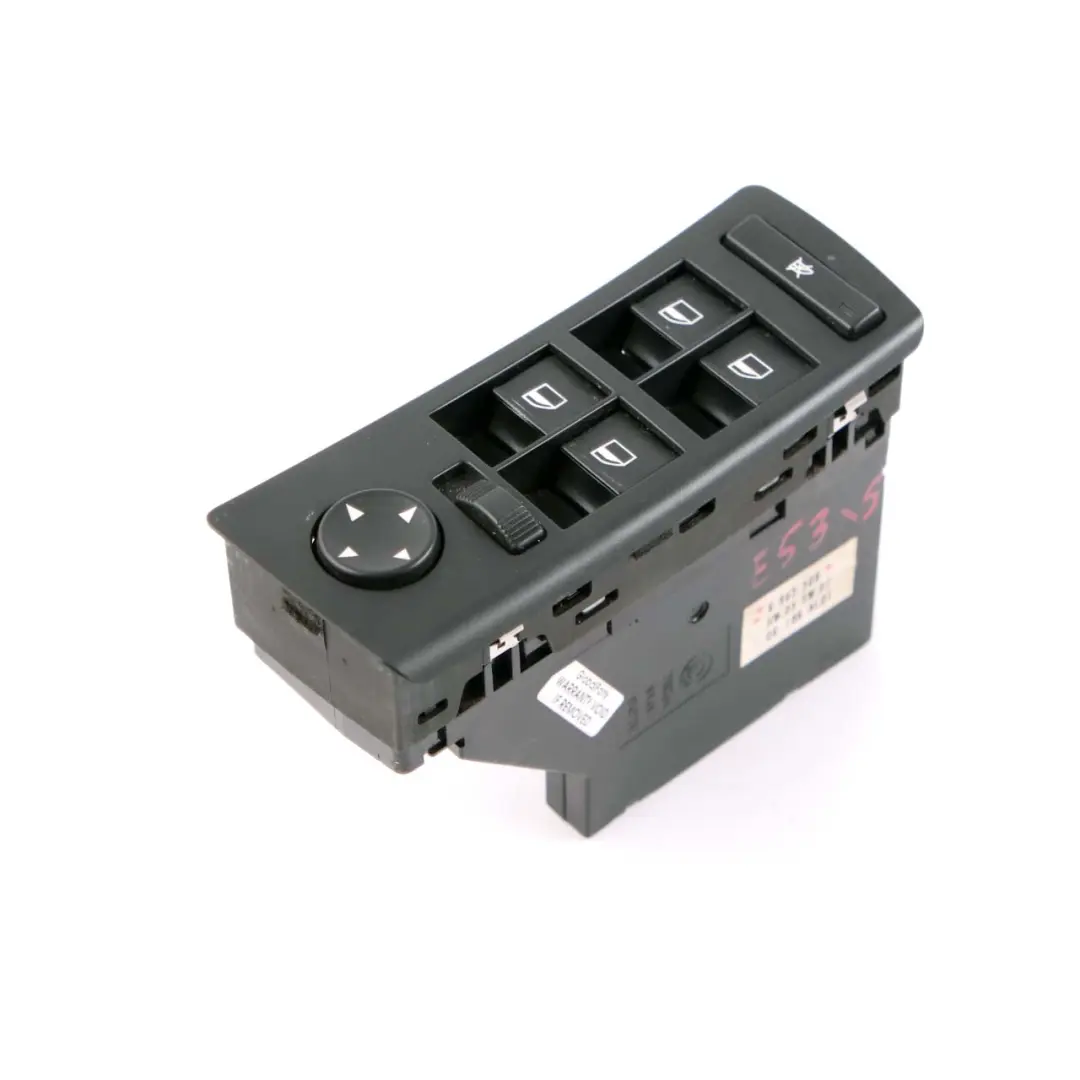 BMW X5 E53 Window Lifter Switch Driver Door Right Control Unit O/S - SKU rhd-6962508 - Part number 6962508