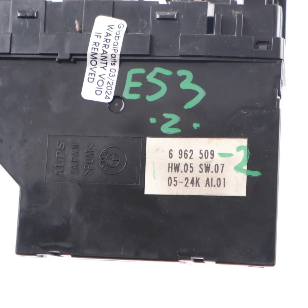 BMW X5 E53 Window Lifter Switch Power Fold Auto Dip Driver's Door - SKU rhd-6962509-2 - Part number 6962509