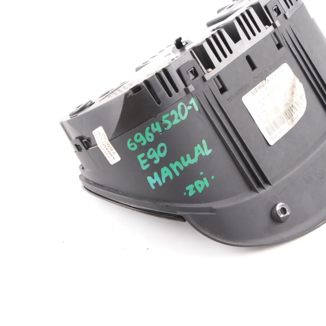 Instrument Cluster BMW X1 E84 E90 E91 Petrol Speedo Clocks Meter Manual to with Part number 6964520 Instrument Cluster BMW X1 E84 E90 E91 Petrol Speedo Clocks Meter Manual - SKU rhd-6964520-1 - Part number 6964520