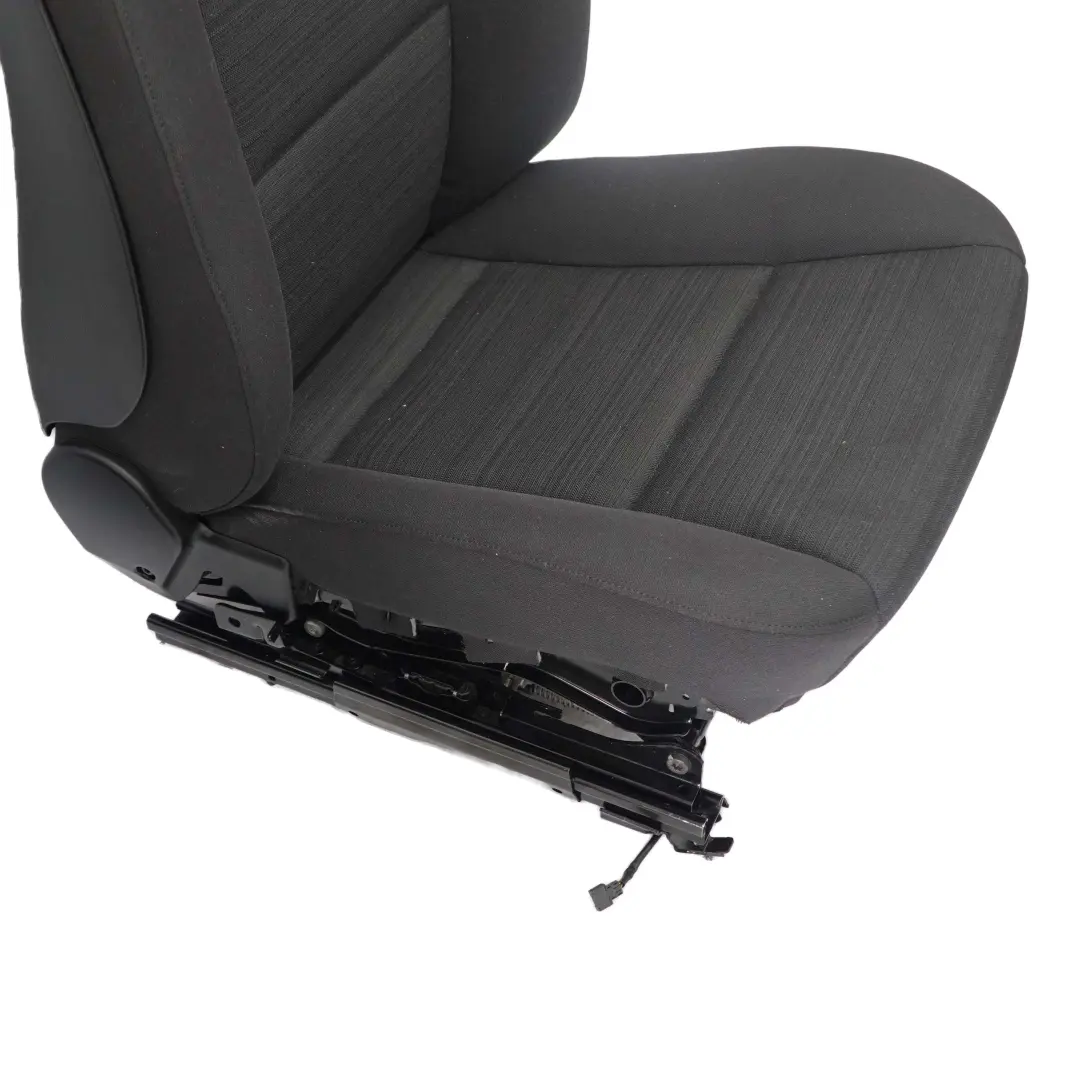 BMW E60 E61 Tela Interior Delantero Izquierdo Asiento Lateral Negro Antracita - SKU rhd-6964726-3 - Número de pieza 6964726
