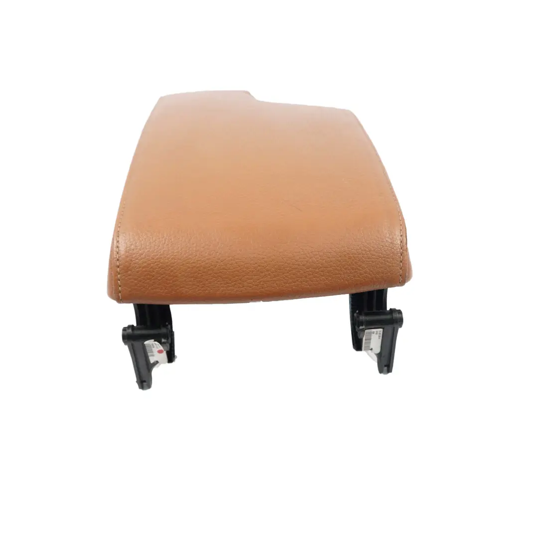 BMW E90 E91 LCI Leather Cover Centre Console Armrest Sattelbraun Brown - SKU rhd-6965744 - Part number 6965744