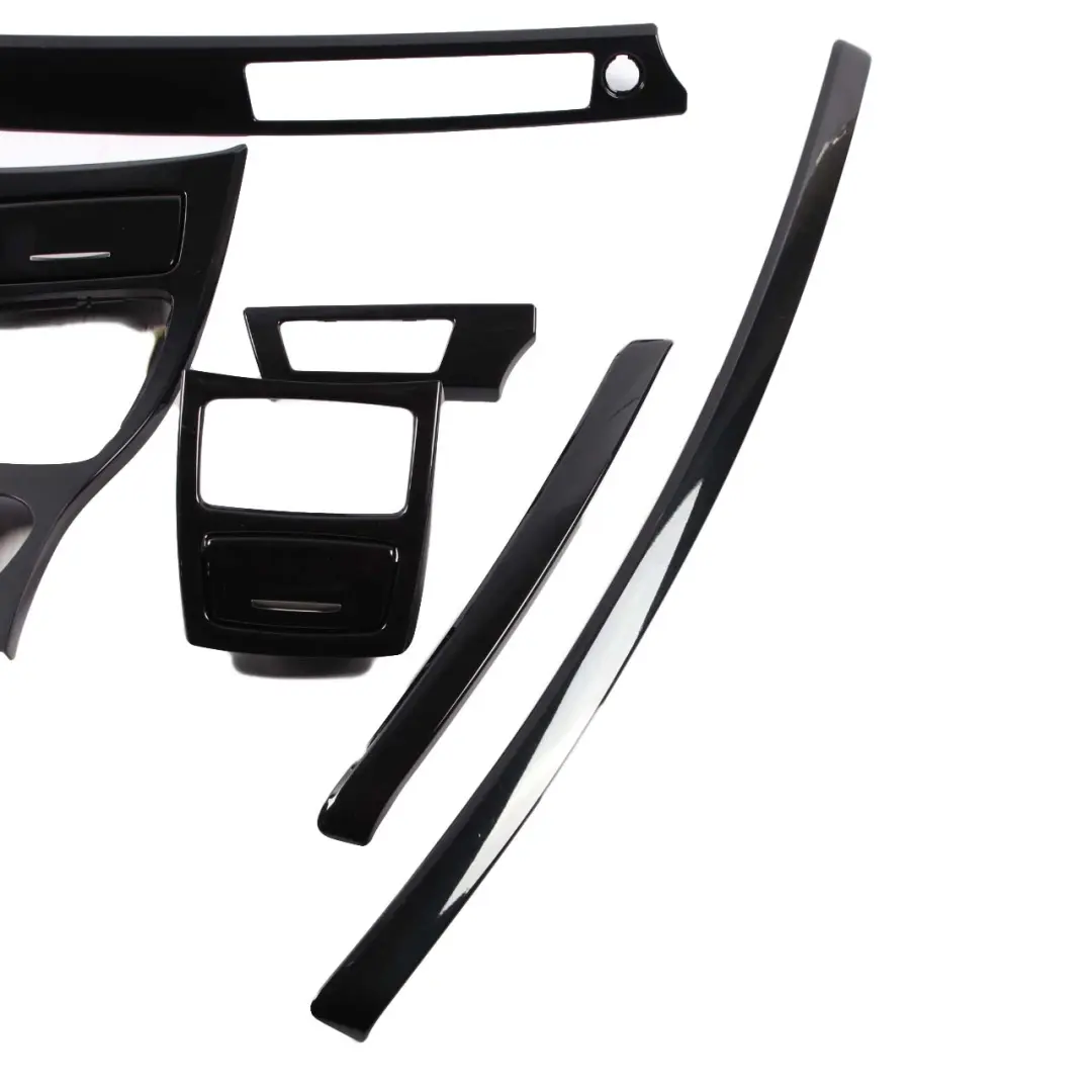 Complete Interior Trim Set Cover Dashboard Diamant Black to BMW 3 Series E92 with Part number 6966490 BMW 3 Series E92 Complete Interior Trim Set Cover Dashboard Diamant Black - SKU rhd-6966490 - Part number 6966490