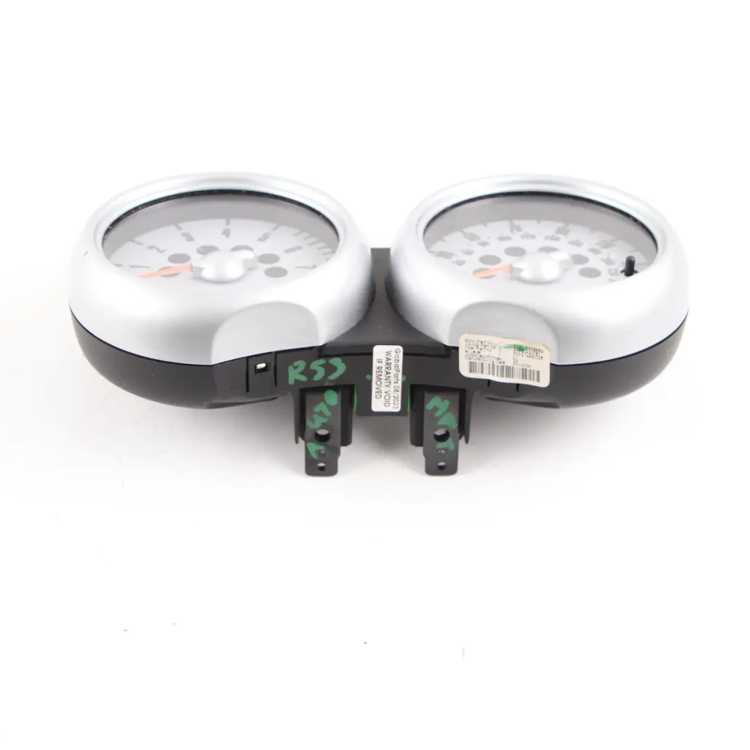 Clock Counter Speedometer to Mini Cooper One R50 R52 R53 LCI Twin with Part number 6966492 Mini Cooper One R50 R52 R53 LCI Twin Clock Counter Speedometer - SKU rhd-6966492 - Part number 6966492