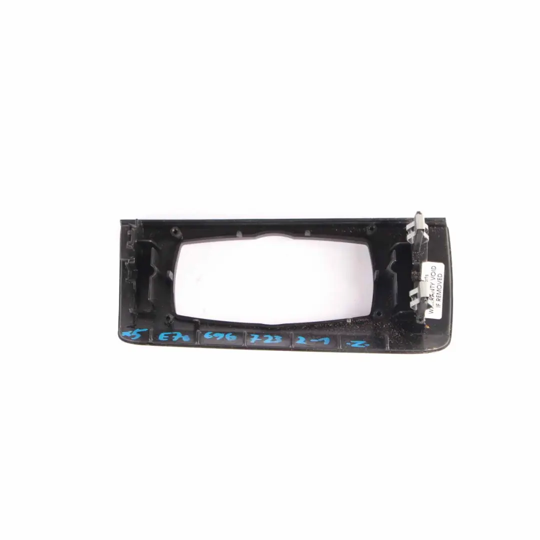 BMW X5 Series E70 Light Switch Surround Trim Cover Black 6961606 - SKU rhd-6967231 - Part number 6967231