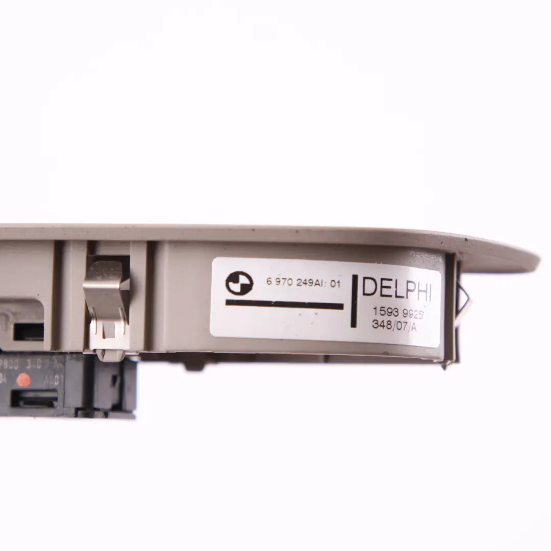 Window Lifter Switch Passenger's Side Trim Panel Beige to BMW 1 Series E87 LCI with Part number 6970249 BMW 1 Series E87 LCI Window Lifter Switch Passenger's Side Trim Panel Beige - SKU rhd-6970249 - Part number 6970249