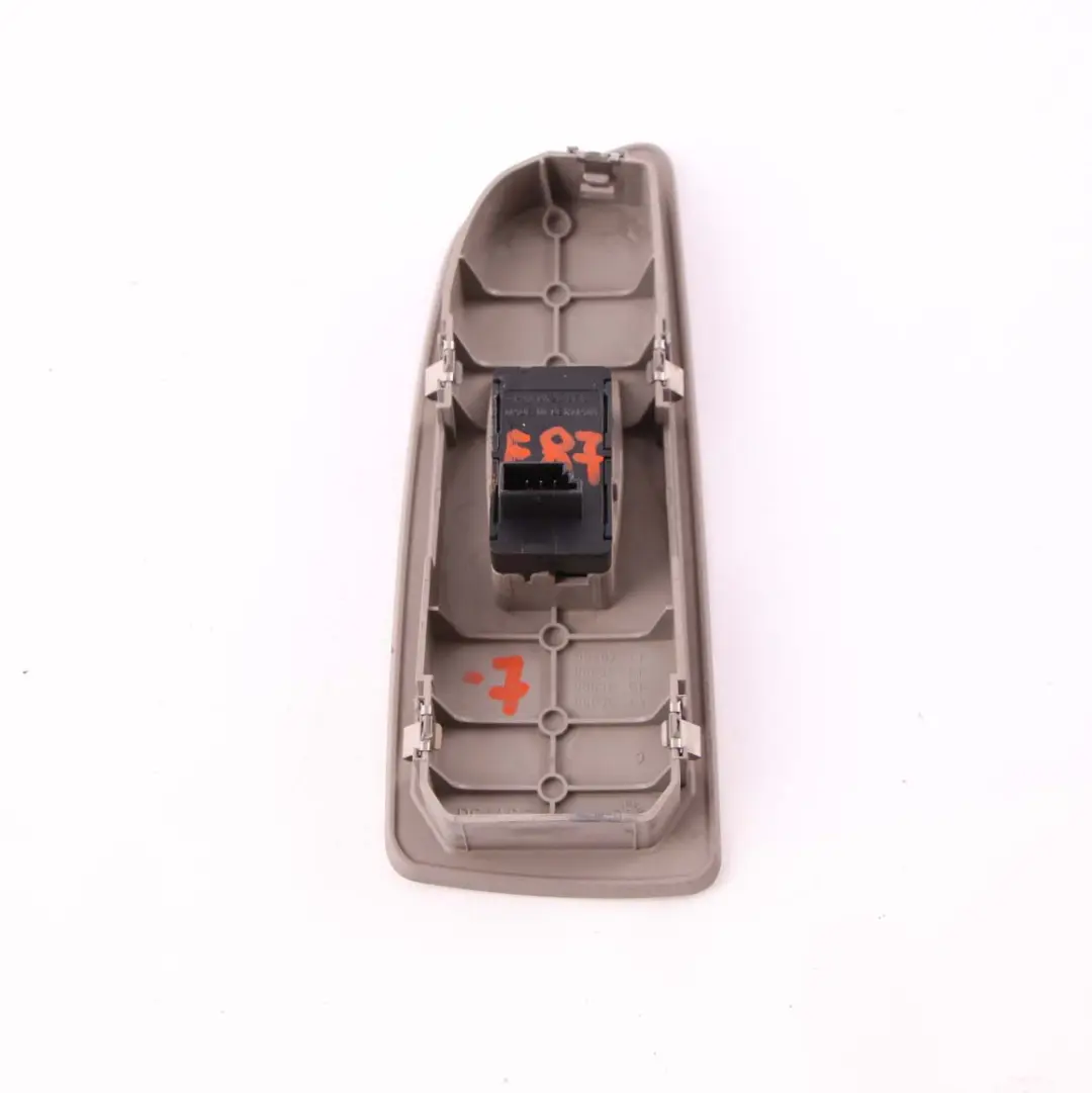 BMW 1 Series E87 LCI Window Lifter Switch Passenger's Side Trim Panel Beige - SKU rhd-6970249 - Part number 6970249