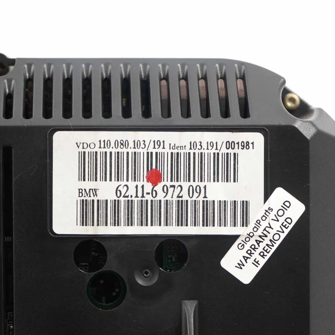 Instrument Cluster Speedometer Automatic Diesel to BMW E65 E66 with Part number 6972091 BMW E65 E66 Instrument Cluster Speedometer Automatic Diesel - SKU rhd-6972091 - Part number 6972091