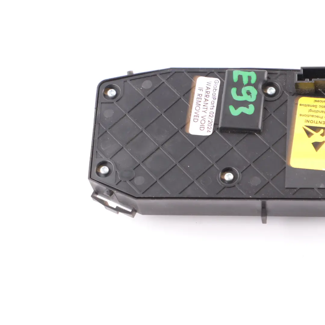 Front Left Seat N/S Adjusting Switch Knob Panel to BMW 3 Series E93 with Part number 6972655 BMW 3 Series E93 Front Left Seat N/S Adjusting Switch Knob Panel - SKU rhd-6972655 - Part number 6972655