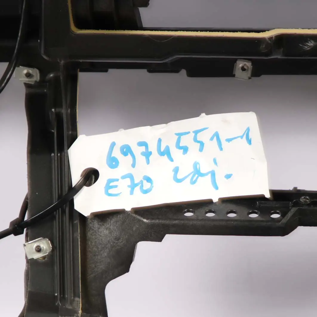 BMW X5 X6 Series E70 E71 Dashboard Dash Instrument Trim Panel Black - SKU rhd-6974551-1 - Part number 6974551