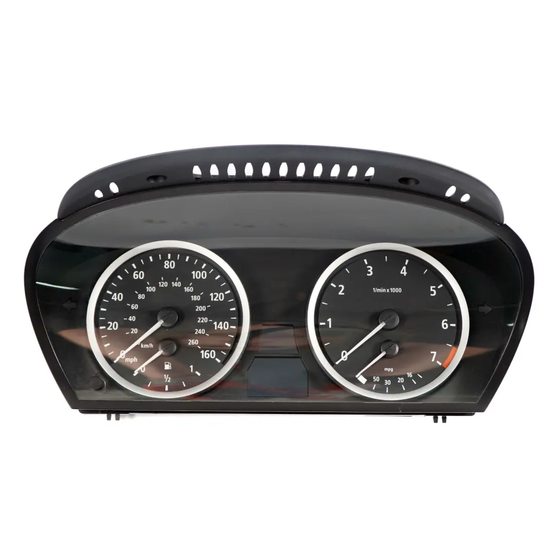 Instrument Cluster BMW E60 E61 LCI Petrol Engine Speedo Clocks Manual to with Part number 6974569 Instrument Cluster BMW E60 E61 LCI Petrol Engine Speedo Clocks Manual - SKU rhd-6974569 - Part number 6974569
