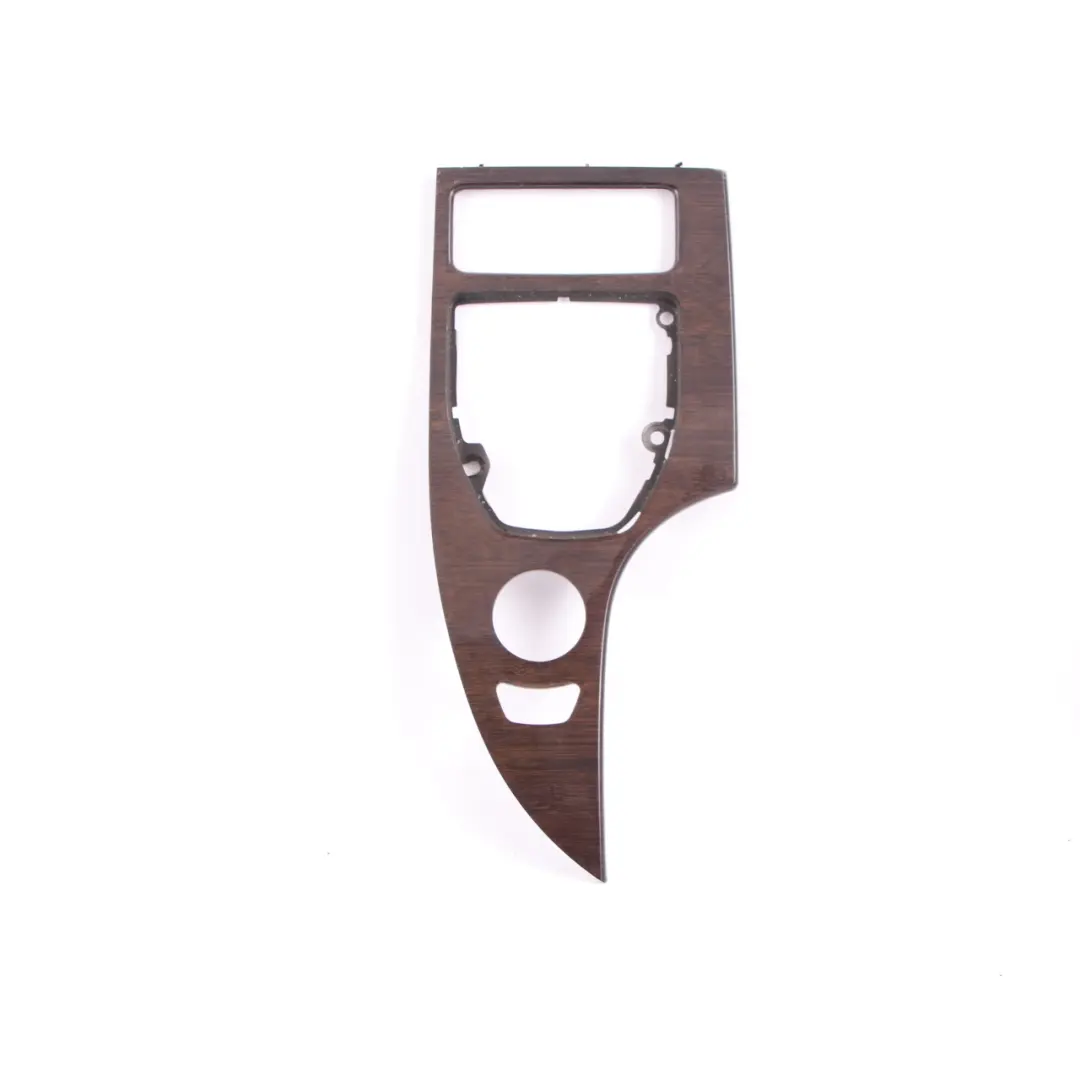 Centre Console Cover BMW E60 E61 LCI Trim Bambus Wood Anthracite to with Part number 6974718 Centre Console Cover BMW E60 E61 LCI Trim Bambus Wood Anthracite - SKU rhd-6974718 - Part number 6974718