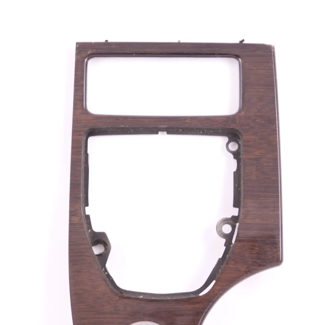 Centre Console Cover BMW E60 E61 LCI Trim Bambus Wood Anthracite to with Part number 6974718 Centre Console Cover BMW E60 E61 LCI Trim Bambus Wood Anthracite - SKU rhd-6974718 - Part number 6974718