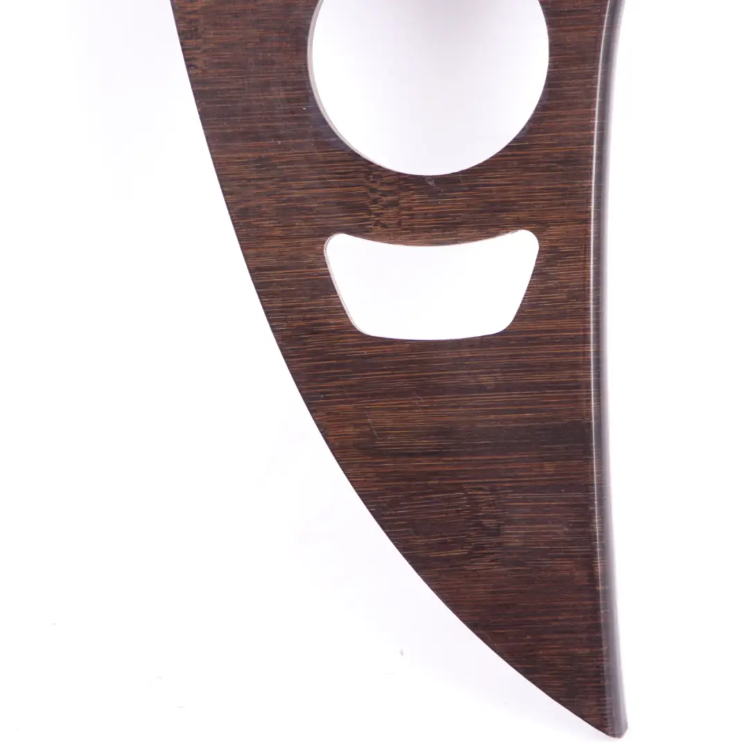  Centre Console Cover BMW E60 E61 LCI Trim Bambus Wood Anthracite - SKU rhd-6974718 - Part number 6974718