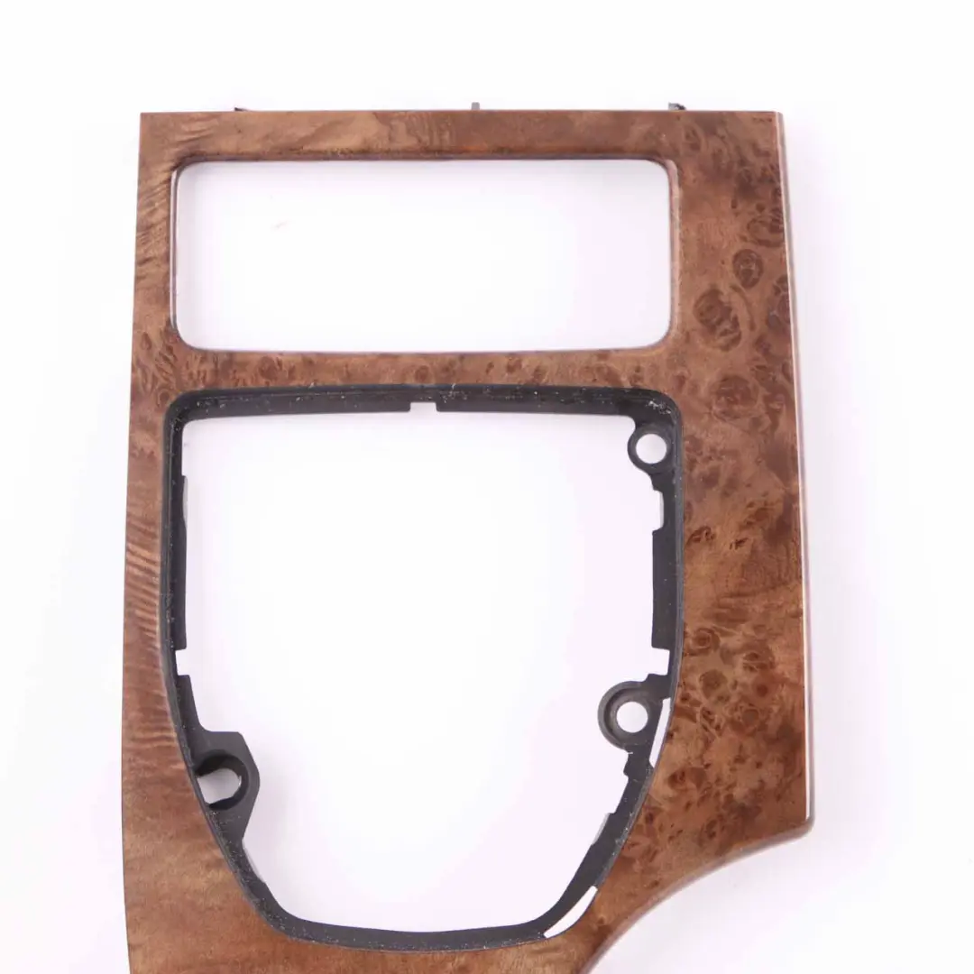 Centre Console Cover BMW E60 E61 LCI Trim Frame Wood Poplar Light to with Part number 6974720 Centre Console Cover BMW E60 E61 LCI Trim Frame Wood Poplar Light - SKU rhd-6974720 - Part number 6974720