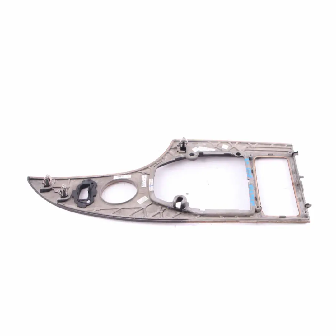  Centre Console Cover BMW E60 E61 LCI Trim Frame Wood Poplar Light - SKU rhd-6974720 - Part number 6974720