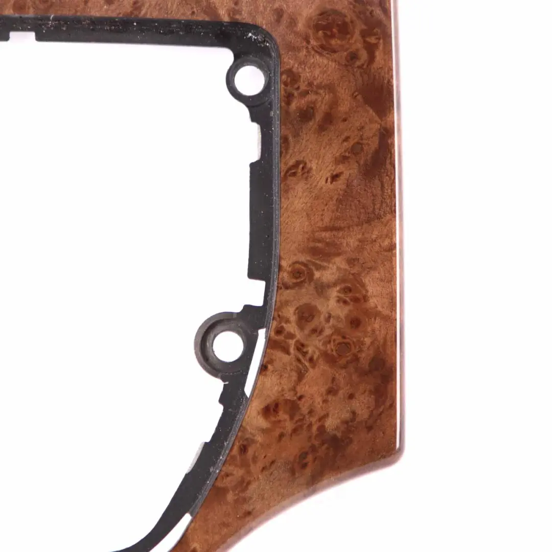  Centre Console Cover BMW E60 E61 LCI Trim Frame Wood Poplar Light - SKU rhd-6974720 - Part number 6974720