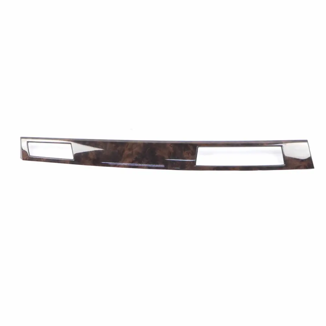 Trim BMW E60 E61 LCI Set Decor Strip Interior Cover Dark Wood Dunkel to Dash with Part number 6974722 Dash Trim BMW E60 E61 LCI Set Decor Strip Interior Cover Dark Wood Dunkel - SKU rhd-6974722-2 - Part number 6974722