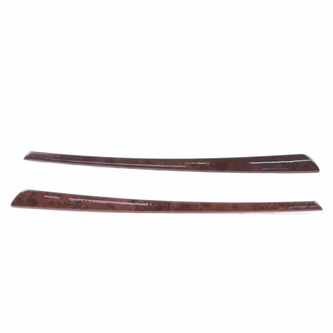 Trim BMW E60 E61 LCI Set Decor Strip Interior Cover Dark Wood Dunkel to Dash with Part number 6974722 Dash Trim BMW E60 E61 LCI Set Decor Strip Interior Cover Dark Wood Dunkel - SKU rhd-6974722-2 - Part number 6974722