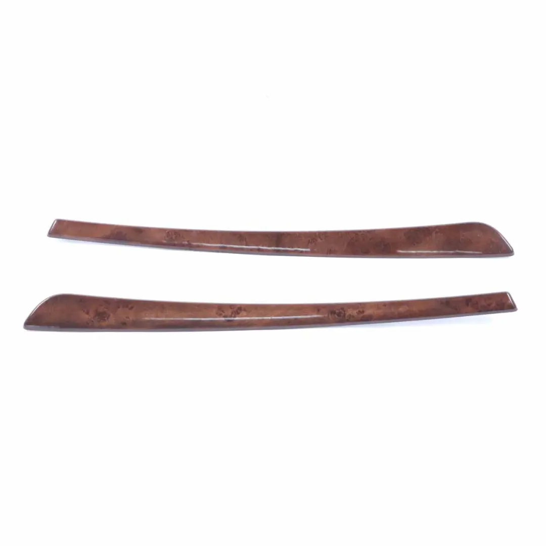 Trim BMW E60 E61 LCI Set Decor Strip Interior Cover Dark Wood Dunkel to Dash with Part number 6974722 Dash Trim BMW E60 E61 LCI Set Decor Strip Interior Cover Dark Wood Dunkel - SKU rhd-6974722-2 - Part number 6974722