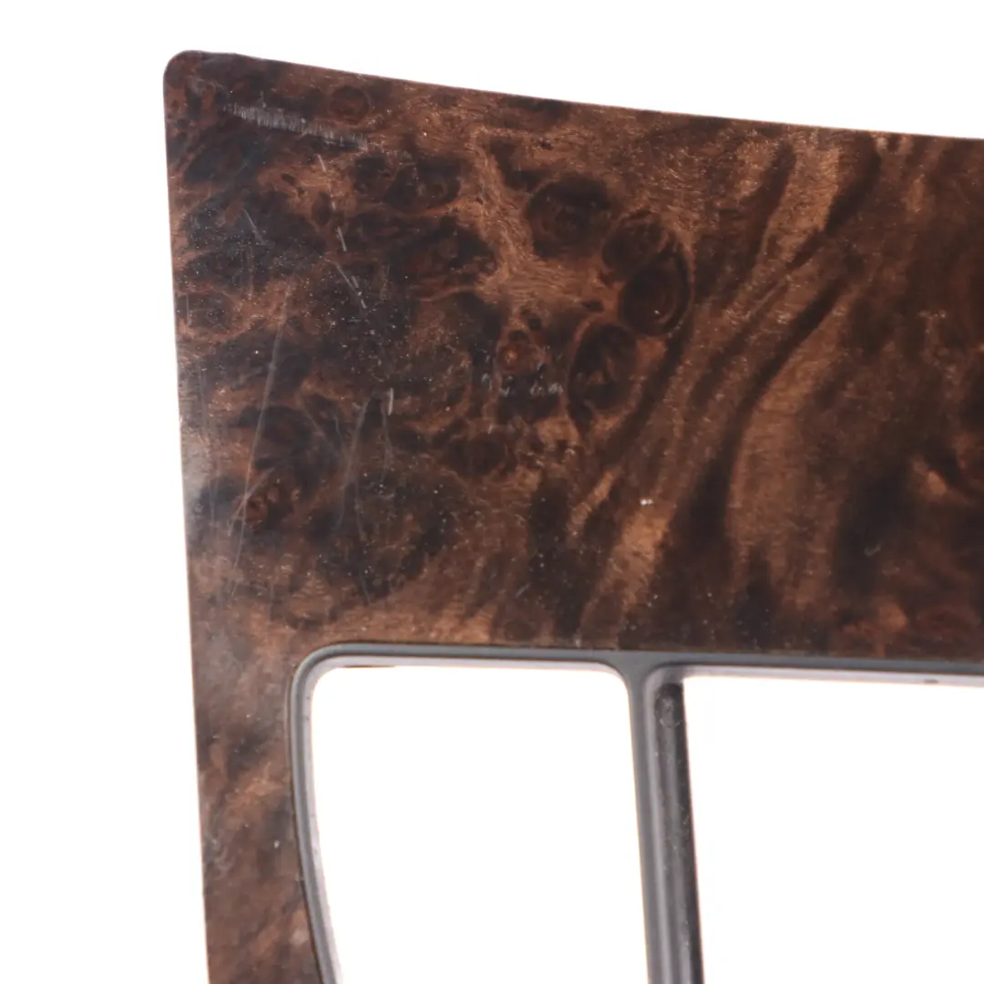 Trim BMW E60 E61 LCI Set Decor Strip Interior Cover Dark Wood Dunkel to Dash with Part number 6974722 Dash Trim BMW E60 E61 LCI Set Decor Strip Interior Cover Dark Wood Dunkel - SKU rhd-6974722-2 - Part number 6974722