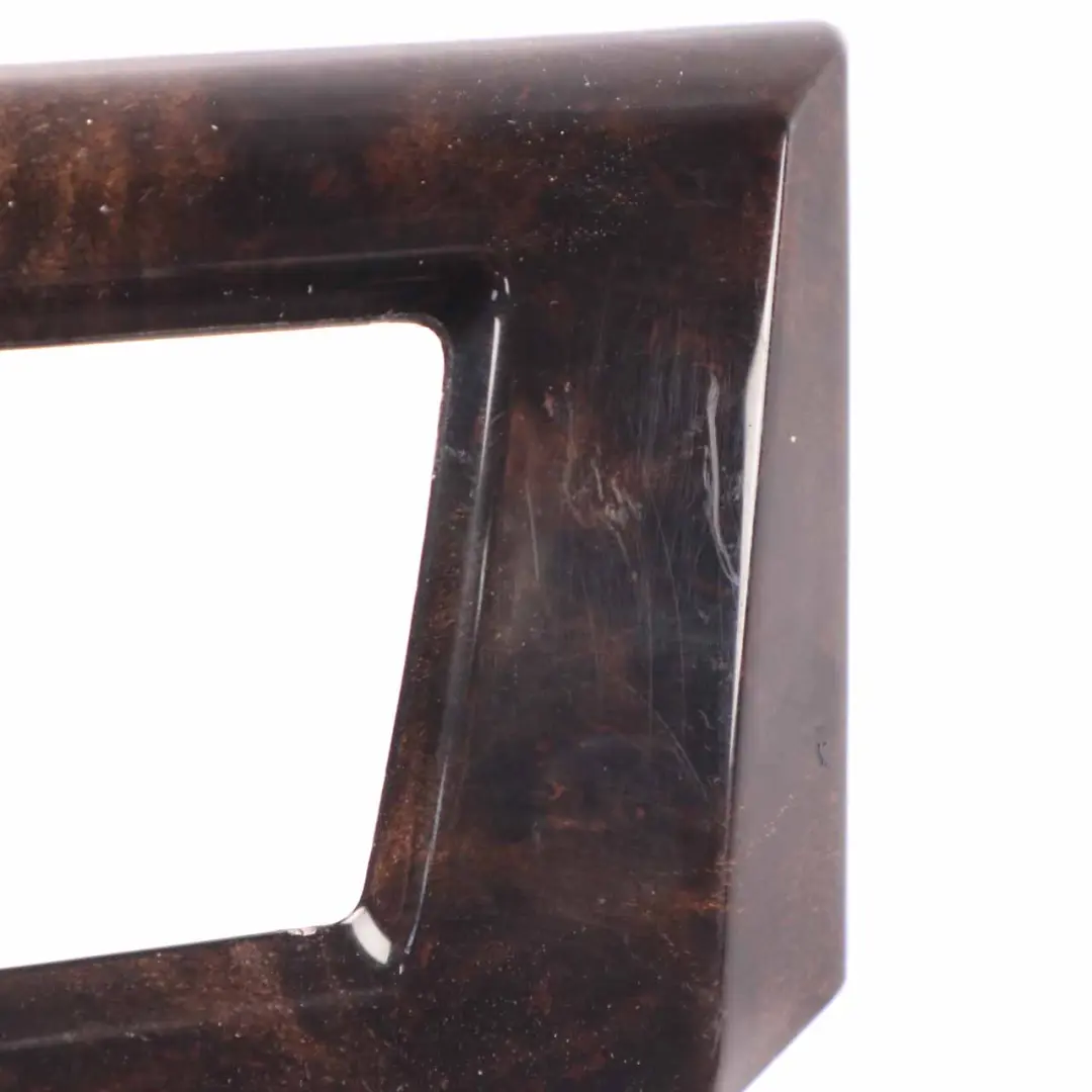 Dash Trim BMW E60 E61 LCI Set Decor Strip Interior Cover Dark Wood Dunkel - SKU rhd-6974722-2 - Part number 6974722