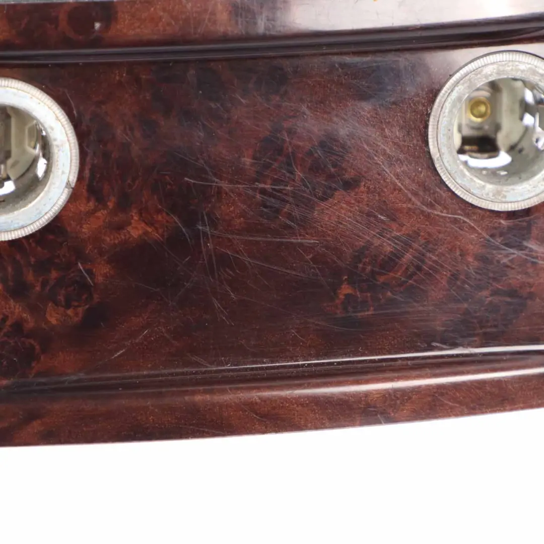 Trim BMW E60 E61 LCI Set Decor Strip Interior Cover Dark Wood Dunkel to Dash with Part number 6974722 Dash Trim BMW E60 E61 LCI Set Decor Strip Interior Cover Dark Wood Dunkel - SKU rhd-6974722-2 - Part number 6974722