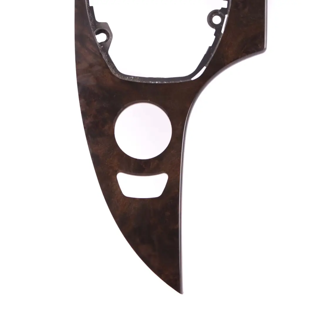 Centre Console Oddments Tray Dark Wood Dunkel to BMW 5 Series E60 E61 LCI Cover with Part number 6974722 BMW 5 Series E60 E61 LCI Cover Centre Console Oddments Tray Dark Wood Dunkel - SKU rhd-6974722 - Part number 6974722