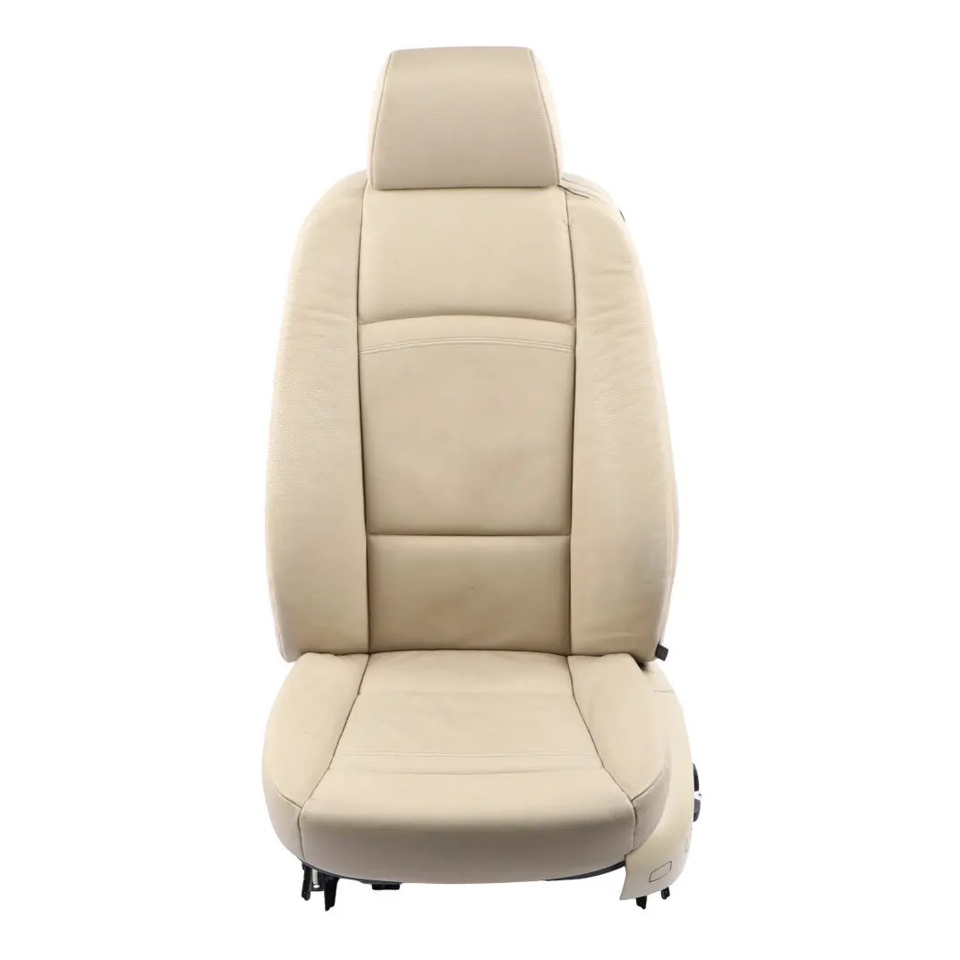 Front Seat Left N/S Memory Interior Leather Dakota Cream Beige to BMW E92 Coupe with Part number 6978855 BMW E92 Coupe Front Seat Left N/S Memory Interior Leather Dakota Cream Beige - SKU rhd-6978855-1 - Part number 6978855