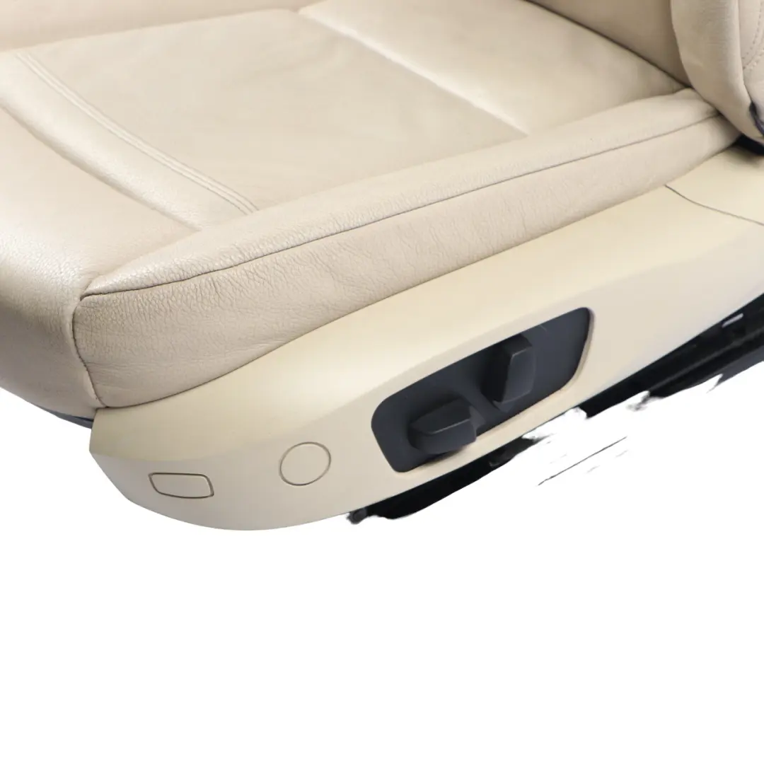 BMW E92 Coupe Front Seat Left N/S Memory Interior Leather Dakota Cream Beige - SKU rhd-6978855-1 - Part number 6978855