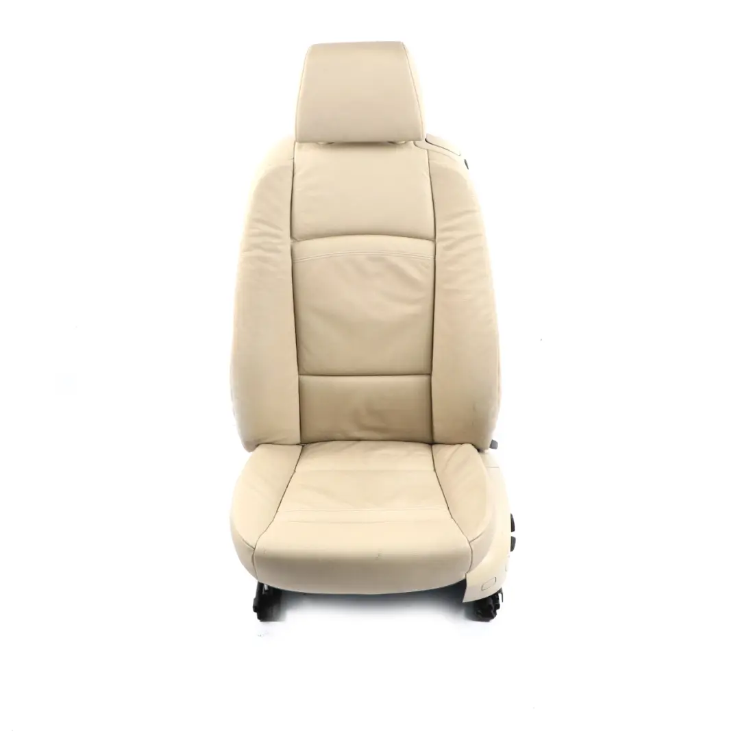 Front Seat Left N/S Memory Interior Leather Dakota Cream Beige to BMW E92 Coupe with Part number 6978855 BMW E92 Coupe Front Seat Left N/S Memory Interior Leather Dakota Cream Beige - SKU rhd-6978855-2 - Part number 6978855