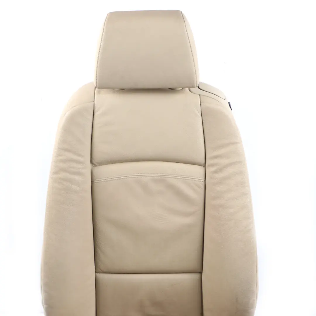 BMW E92 Coupe Front Seat Left N/S Memory Interior Leather Dakota Cream Beige - SKU rhd-6978855-2 - Part number 6978855