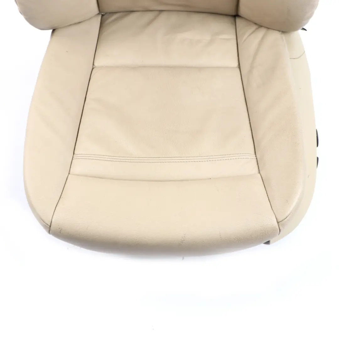 BMW E92 Coupe Front Seat Left N/S Memory Interior Leather Dakota Cream Beige - SKU rhd-6978855-2 - Part number 6978855