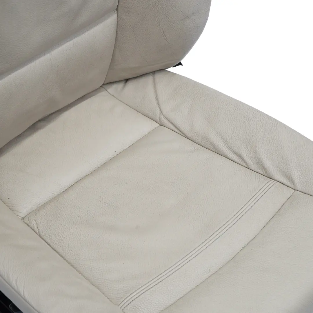 BMW E92 Coupe Front Seat Left N/S Memory Heated Leather Dakota Cream Beige - SKU rhd-6978855-3 - Part number 6978855