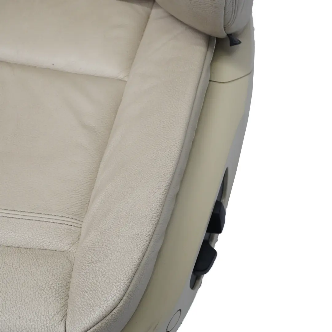 BMW E92 Coupe Front Seat Left N/S Memory Heated Leather Dakota Cream Beige - SKU rhd-6978855-3 - Part number 6978855