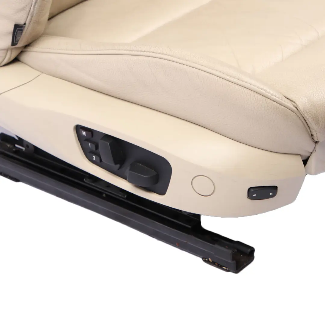 Front Right O/S Creambeige Beige Leather Seat Heated Memory to BMW E92 M Sport with Part number 6978878 BMW E92 M Sport Front Right O/S Creambeige Beige Leather Seat Heated Memory - SKU rhd-6978878 - Part number 6978878
