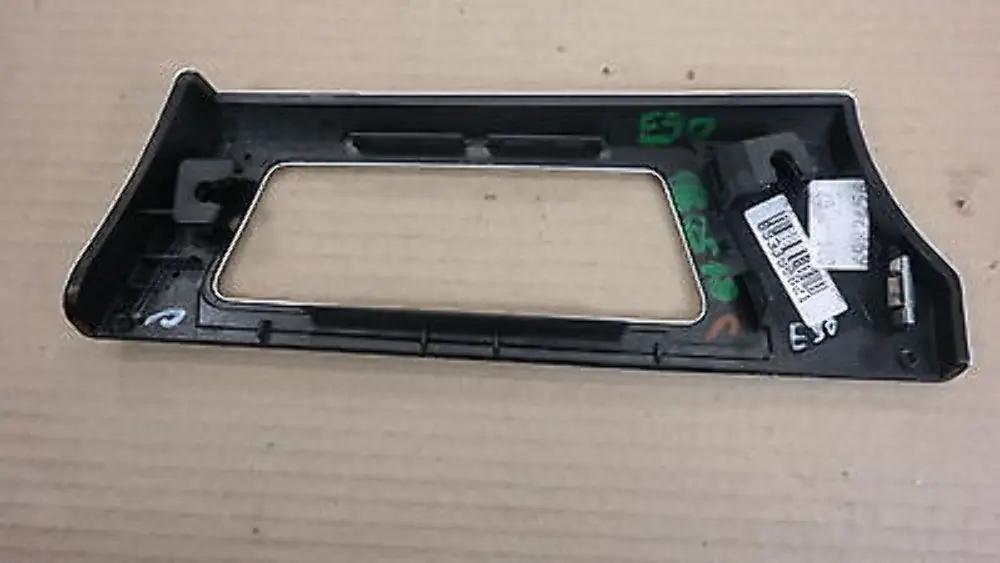 BMW 3 Series 5 E90 E91 Cover Trim Dashboard Silver Aluminium Right O/S - SKU rhd-6982456-5 - Part number 6982456