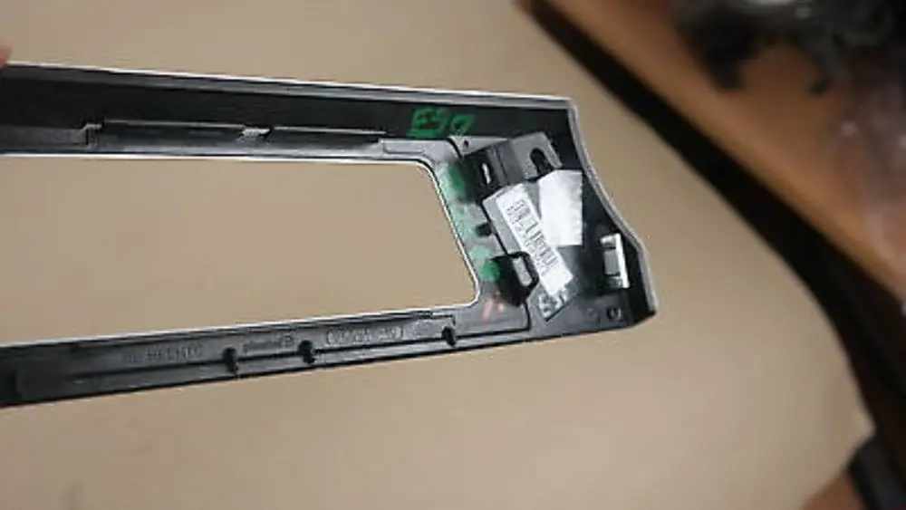 BMW 3 Series 5 E90 E91 Cover Trim Dashboard Silver Aluminium Right O/S - SKU rhd-6982456-5 - Part number 6982456