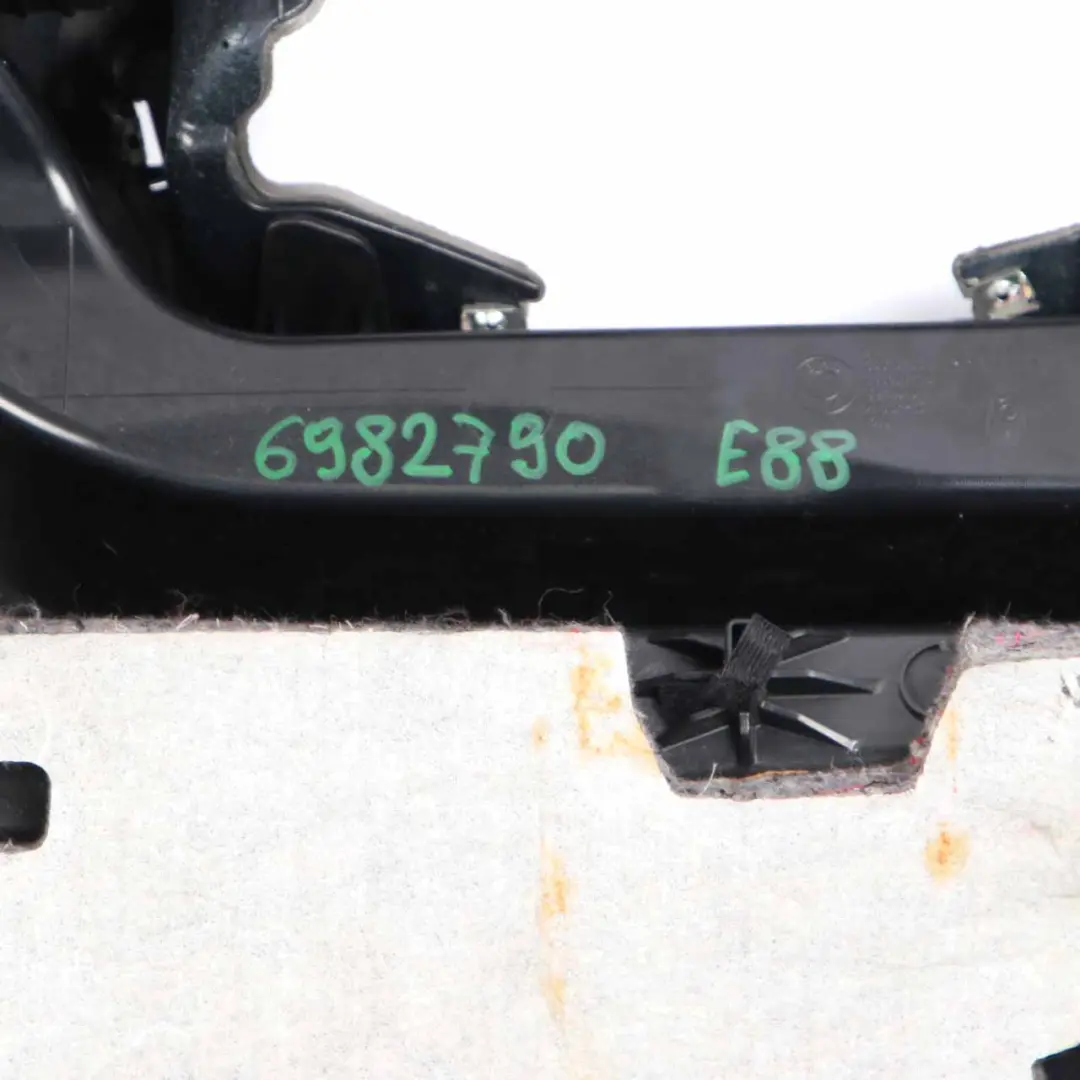 Trim panel dashboard SCHWARZ BLACK to BMW 1 SERIES E81 E82 E87 LCI Dash with Part number 51456982790 BMW 1 SERIES E81 E82 E87 LCI Dash Trim panel dashboard SCHWARZ BLACK - SKU rhd-6982790 - Part number 51456982790