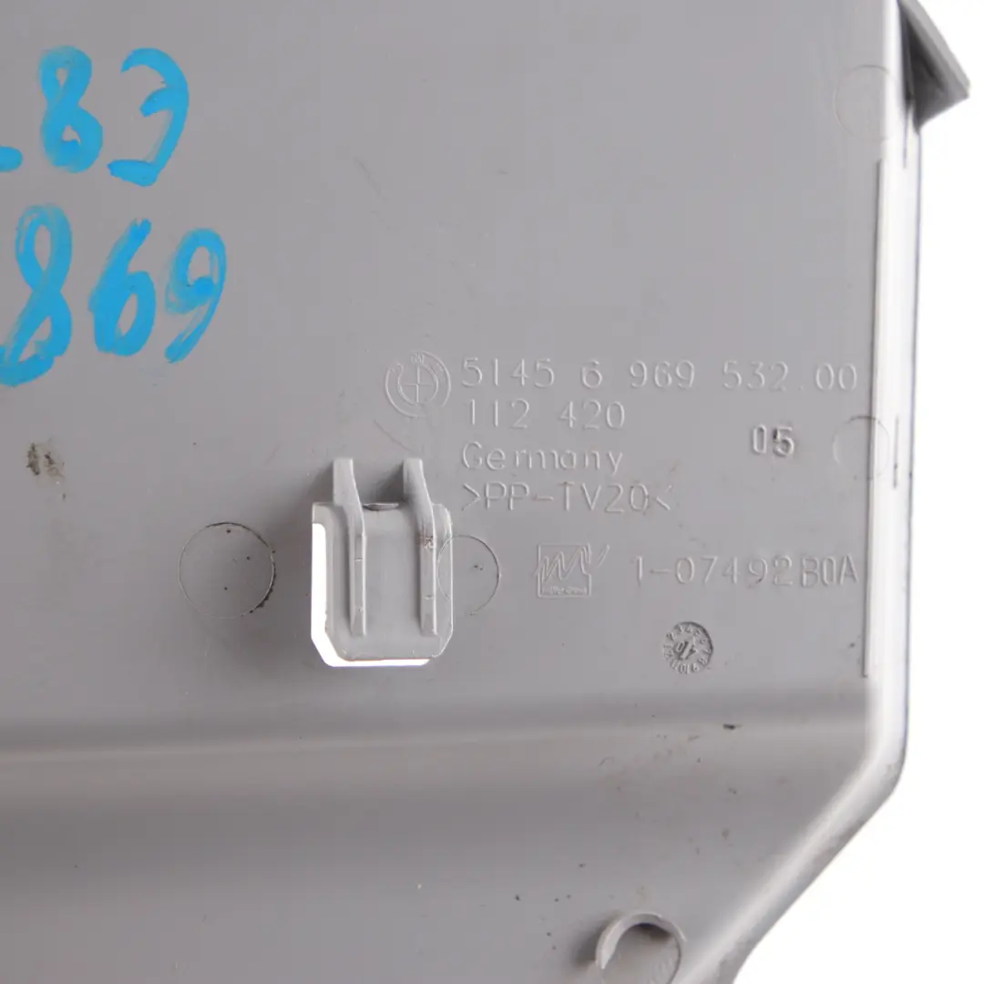 Passenger's Footwell Trim Panel Bottom Dashboard Alaskagrau 6969532 to BMW E81 E87 with Part number 6982795 BMW E81 E87 Passenger's Footwell Trim Panel Bottom Dashboard Alaskagrau 6969532 - SKU rhd-6982795-1 - Part number 6982795