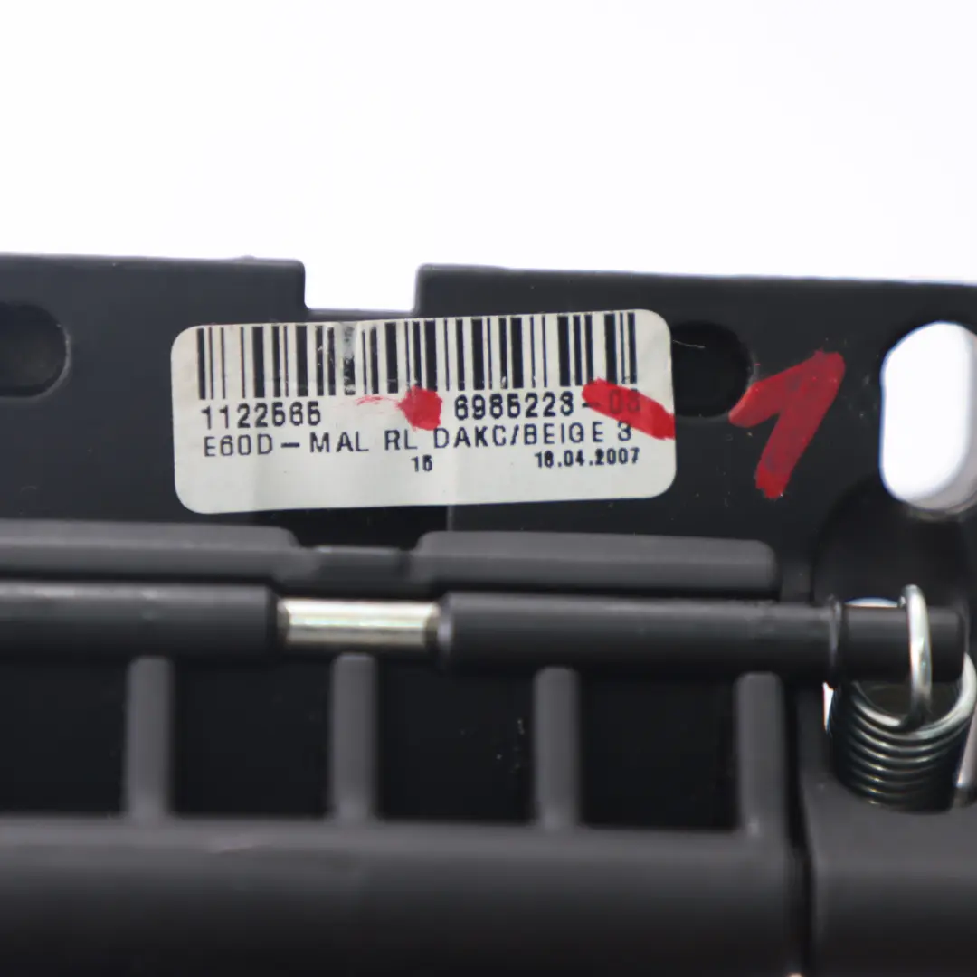 Armrest BMW E60 E61 LCI Centre Console Front Arm Rest Cover Leather Beige to with Part number 6985223 Armrest BMW E60 E61 LCI Centre Console Front Arm Rest Cover Leather Beige - SKU rhd-6985223-1 - Part number 6985223